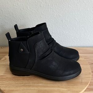 Easy Street Ariadne by Easy Street Women's Comfort Booties new black matte